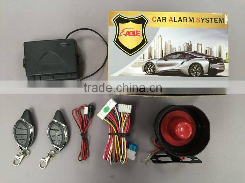 With LED Indonesia and Pakistan best selling alarm easy go keyless car alarm system