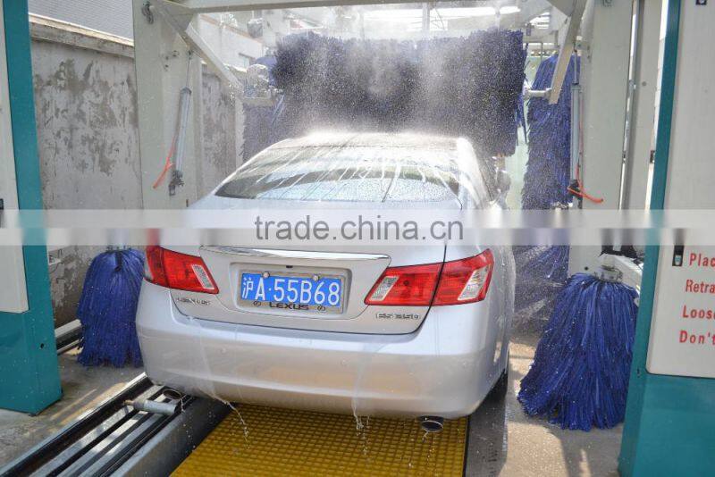 Tunnel Car Wash Equipment 9Brushes PE-T9 40000USD