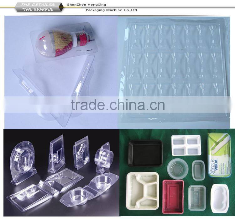 Multi Station Vacuum Thermoforming Machine Plastic Food Box Making Machine