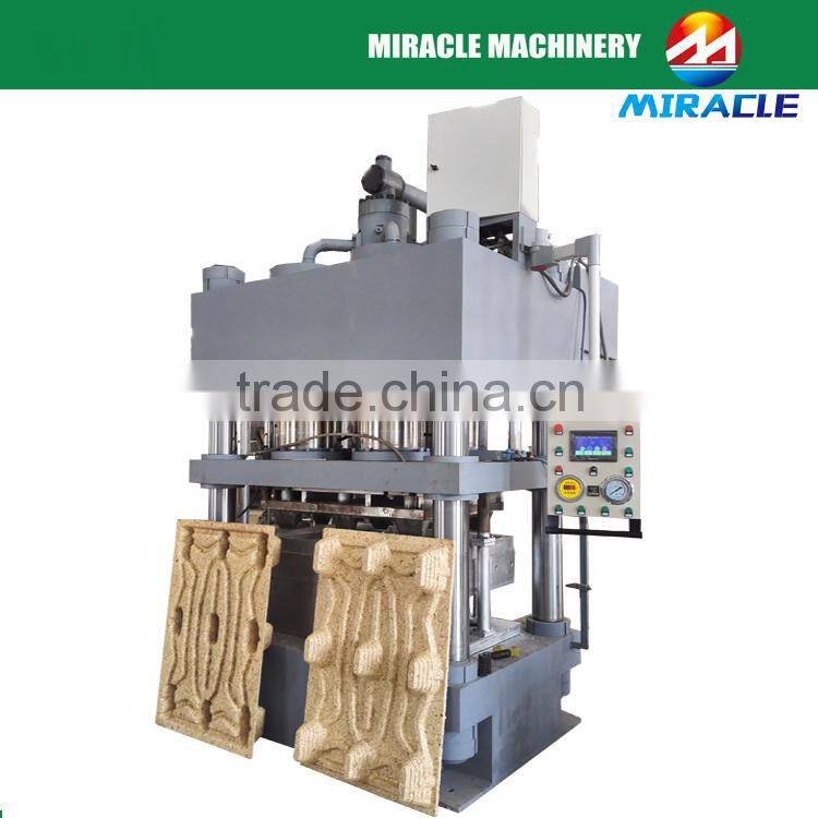 Four Column hydraulic press wood pallet making machine for sale