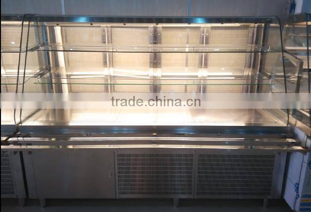 APEX restaurant ventilated refrigeration hot pot equipment chafing dish order food showcase