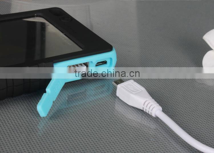 promotional gift 6000mah power bank with advertisement for travel