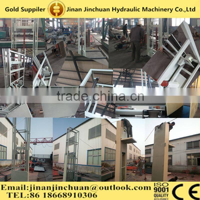 hydraulic wheel chair lift for the disabled and the elderly