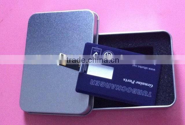 G&J 2014 promotional business card usb flash memory