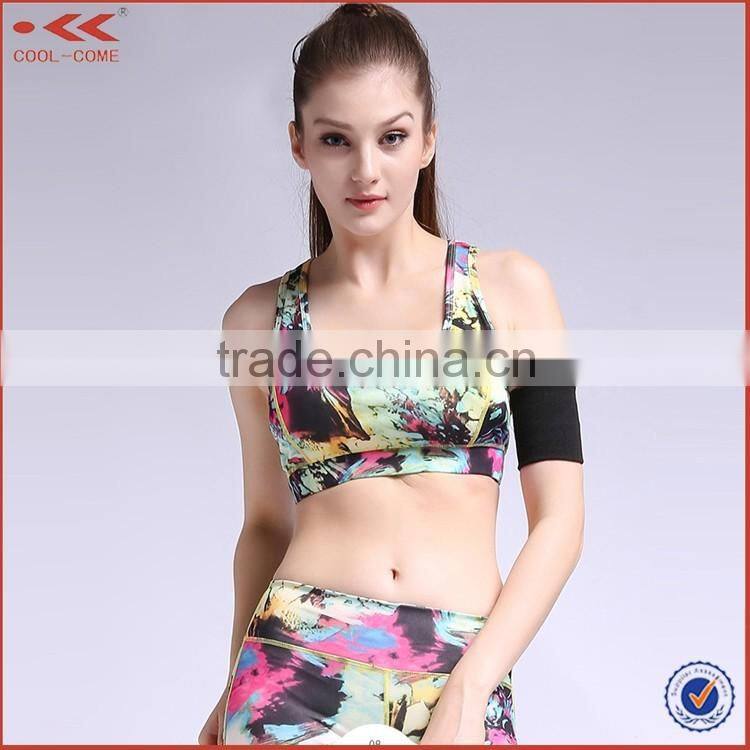 Fashion Yoga Bra Sexy Sport Wear Womens Seamless Sport Bra