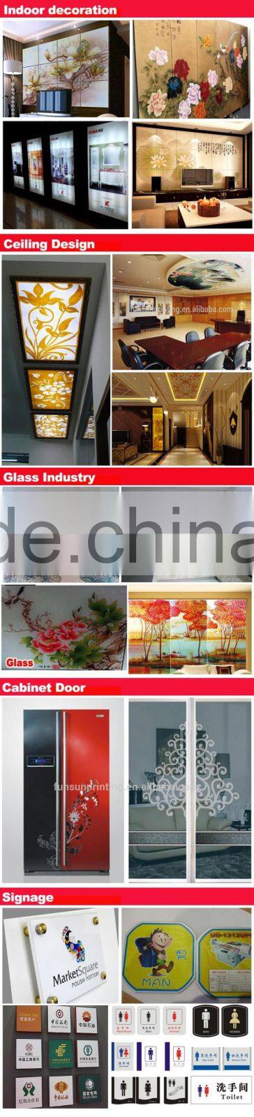 Galaxy UD-1312UFC 1.3x1.2m dx5 head wide format uv flatbed printer glass printing machine