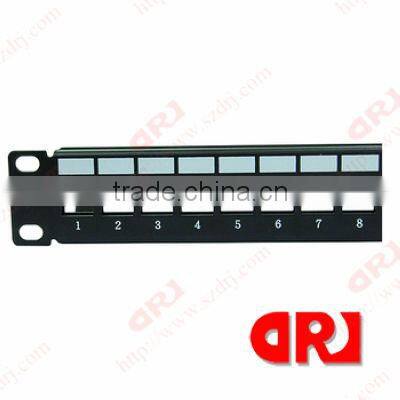 24 ports empty metal patch panel
