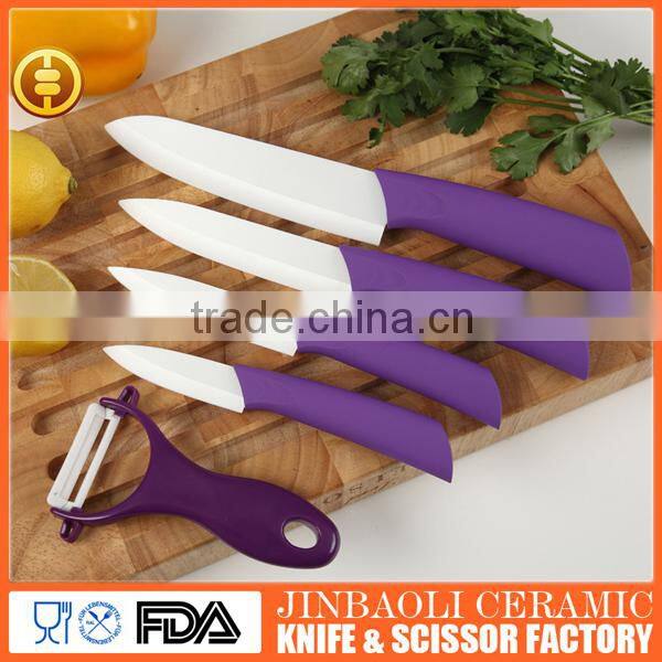 Hot-sale ceramic cutlery kitchen knife set