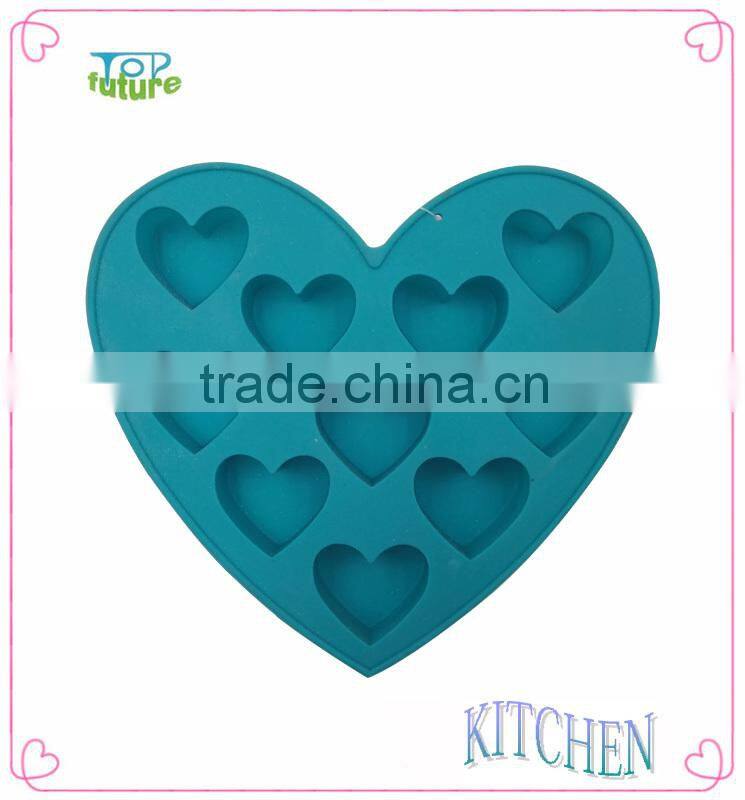 12 Holes Silicone Funny Pineapple Shaped Cake Mold