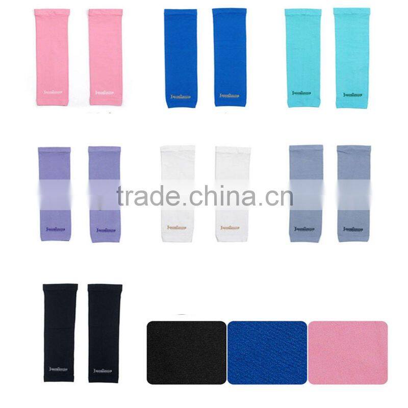 Purple Outdoor ports Golf Hiking Bicycle UV Protection Men Arm Sleeve