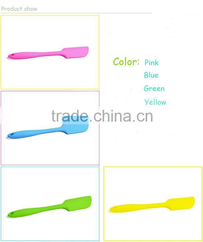 2015 silicone kitchen utensils, kitchen ware, rubber scraper