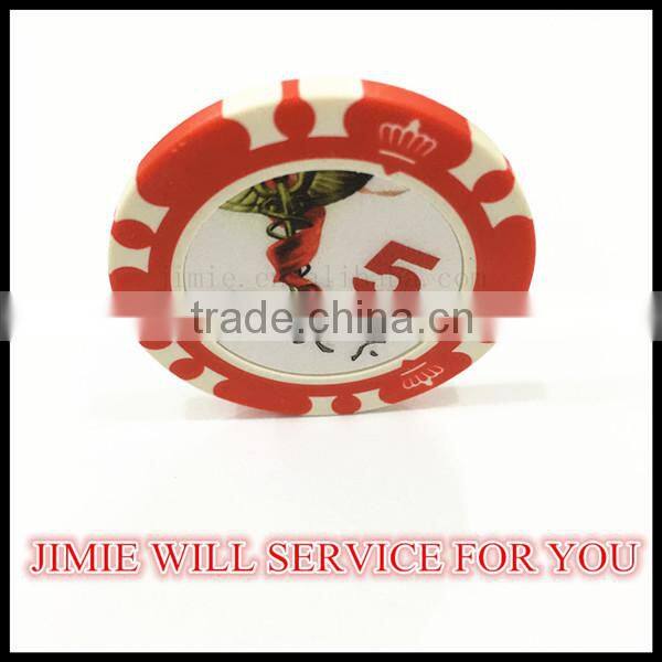 14g clay red poker chips for sale