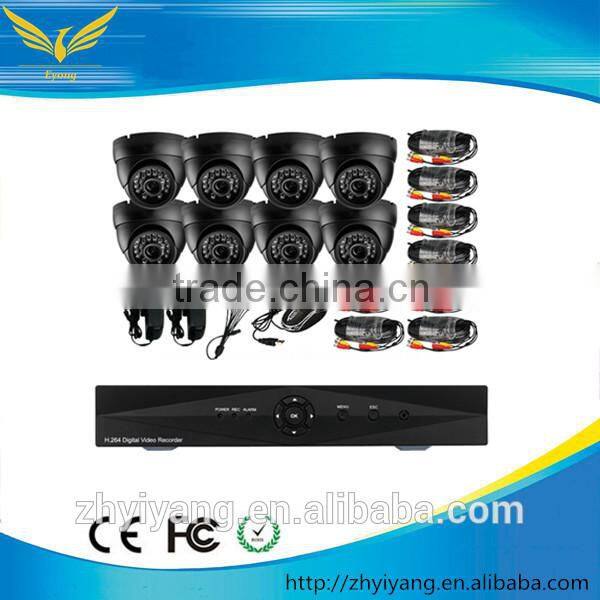960h 8ch ahd camera kit dome camera dvr kit cheap cctv camera kit