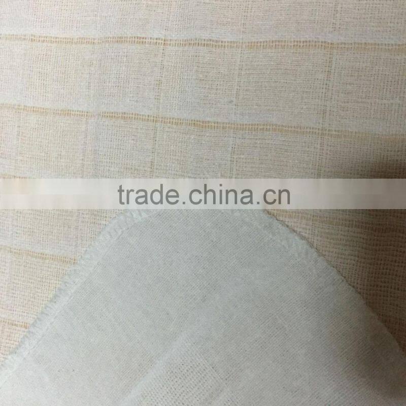 hot packing 6pcs/bag 75*75cm 100% cotton wight baby diaper