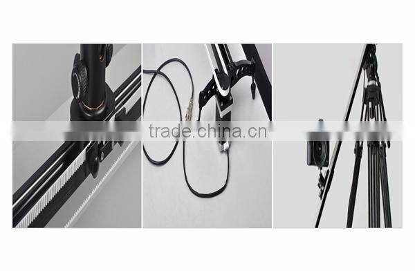 Commlite Electronic Video stabilizer Video Slider with Ball-bearing 120cm