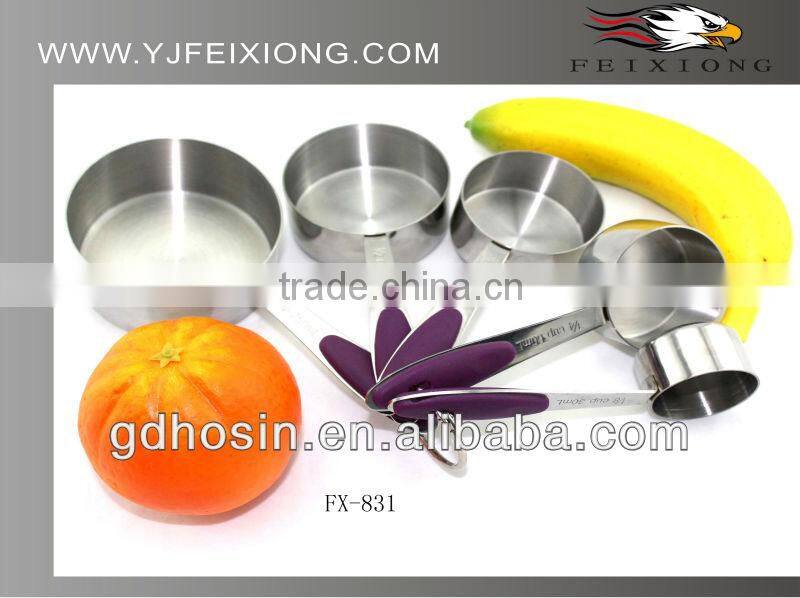 High quality !4pcs plastic measuring spoon set