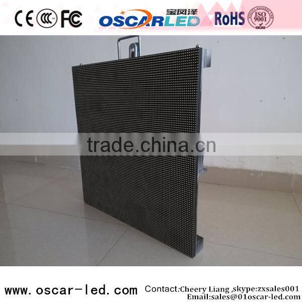 indoor flexible led screen die-case cabinet p6 smd rental curtain led display