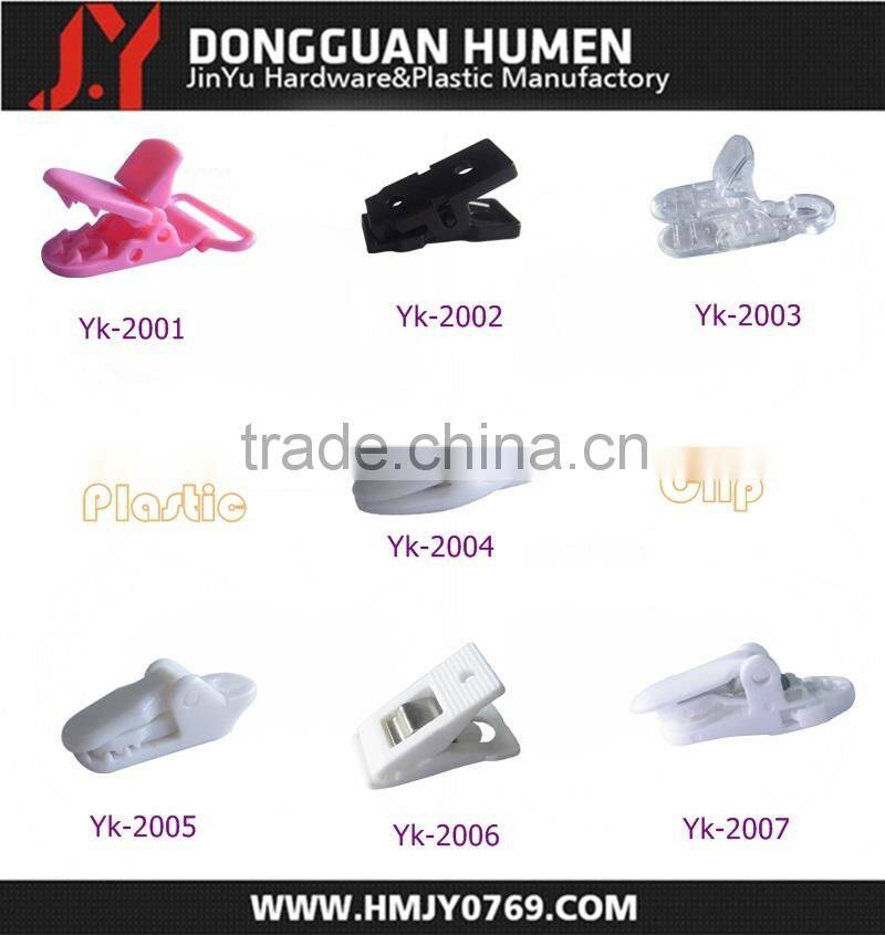 Jinyu suspender clip for garment,plastic alligator clip