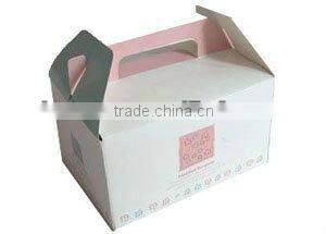 Fancy cake packaging box