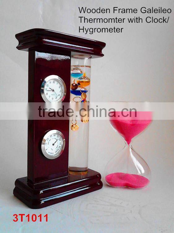 Galileo Thermometer/Hand-crafted Glass Galileo thermometer