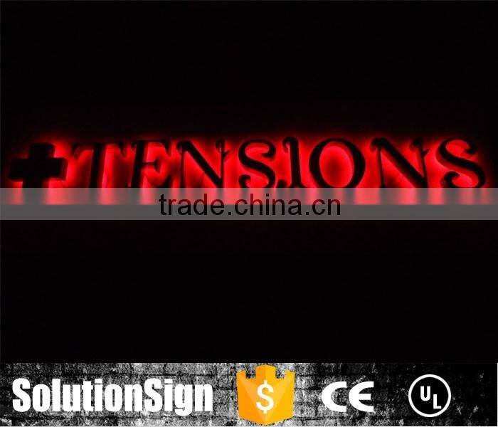 High quality 3d stainless steel signage letter sign