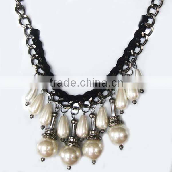Popular Style Imitation Pearl Handmade Fashion Jewelry Necklace