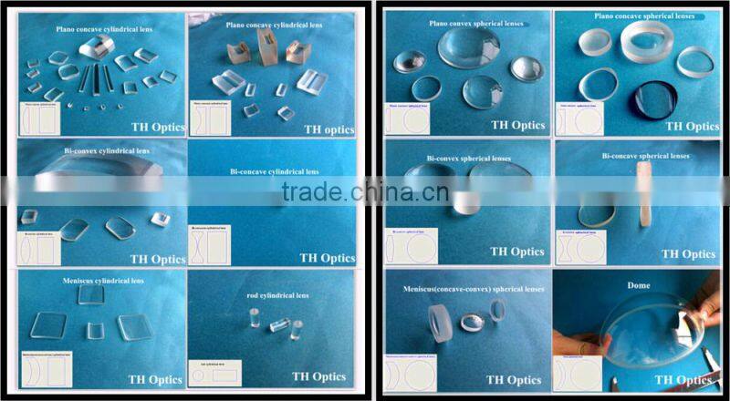 half rod cylinder lens,diameter 25mm glass rod