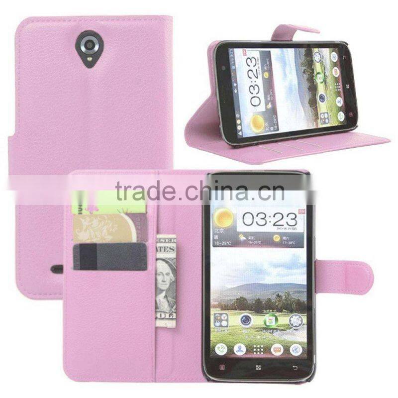 Keno Premium Wallet Hard Case for Lenovo A850 Flip Leather Case