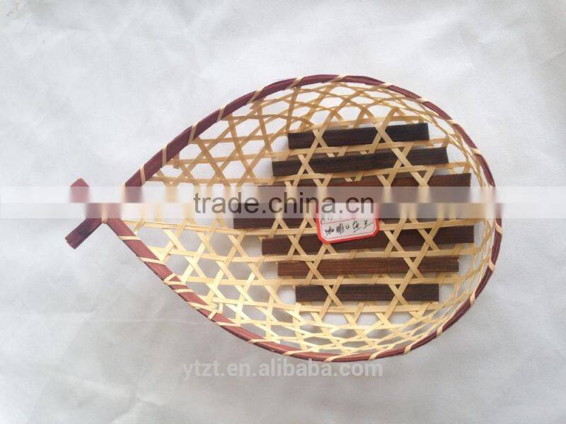 bamboo fruit basket for home storage