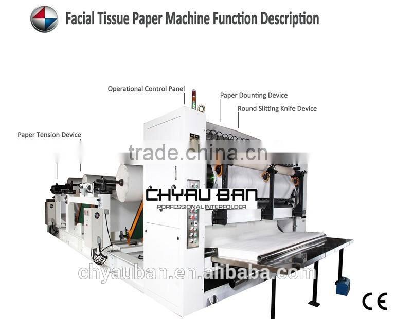 New Rewinding Folding Facial Paper Tissue Product Machine