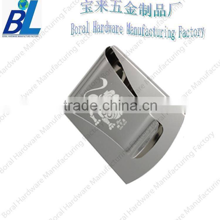 Top classic metal money clip with card holder