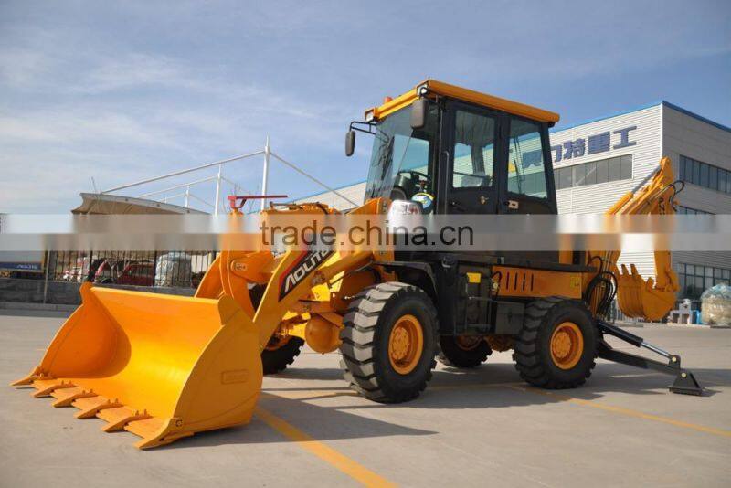 Aolite CE approved small backhoe loader for sale