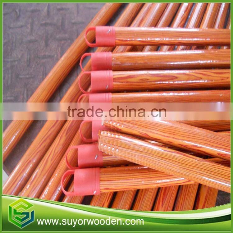 customized tapered pvc coated wooden poles and wood rod
