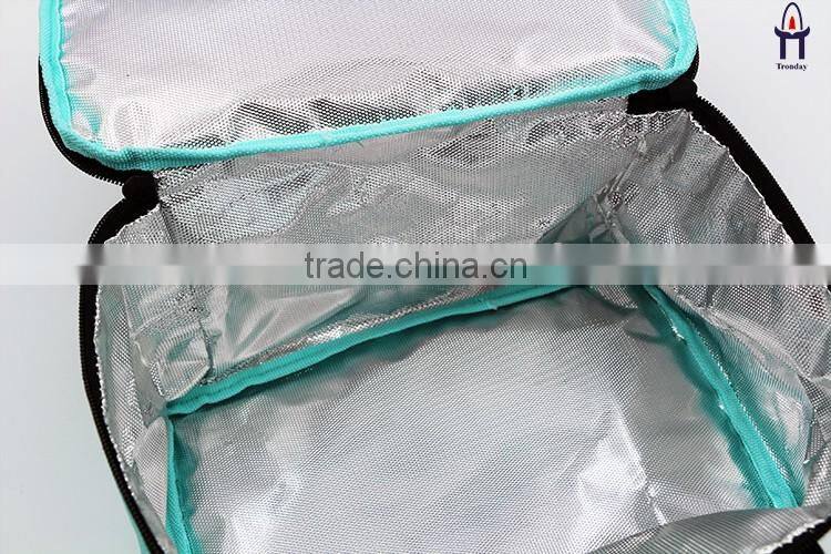 Promotional 600D insulated cooler bag for frozen food