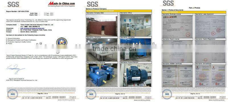 ST 15kw Brush Alternator Single Phase Generator