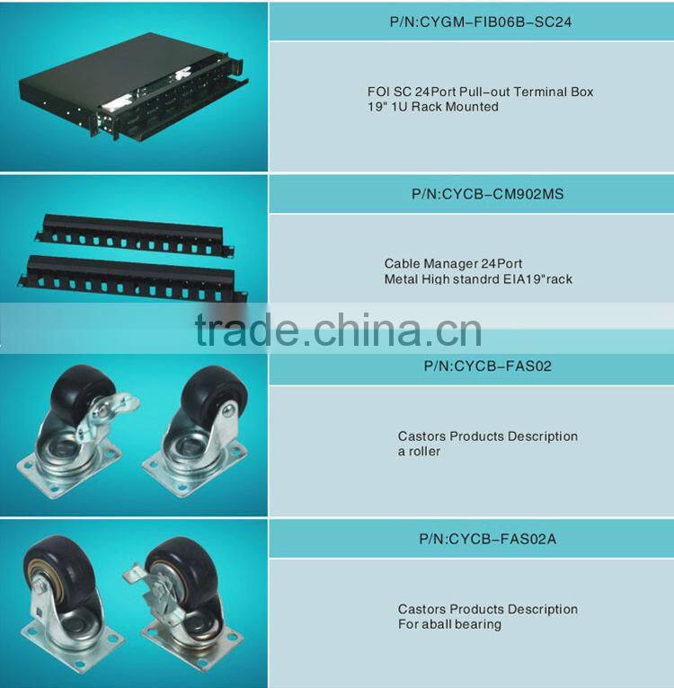 19'' Floor Standing Network Rack Server Cabinet with Lockable Front Door