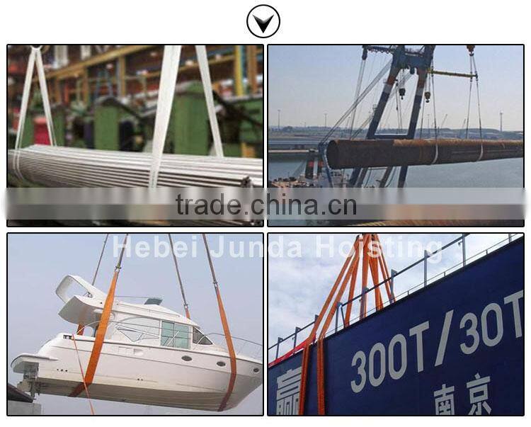 cheap price webbing sling type 1-10Ton lifting capacity belt sling