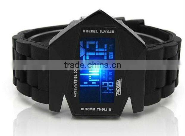 Round Touch screen LED watch ,silicone LED watch