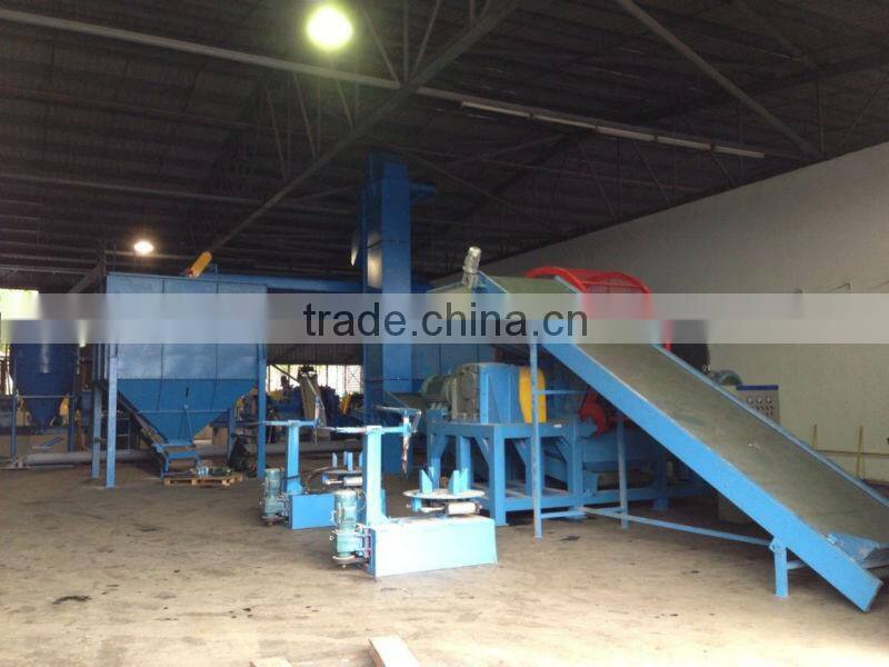 used tires crusher machines