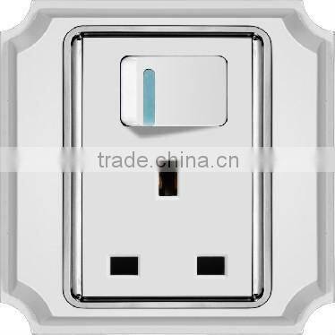 3 -10 Gang Switch with 2 Pin Socket