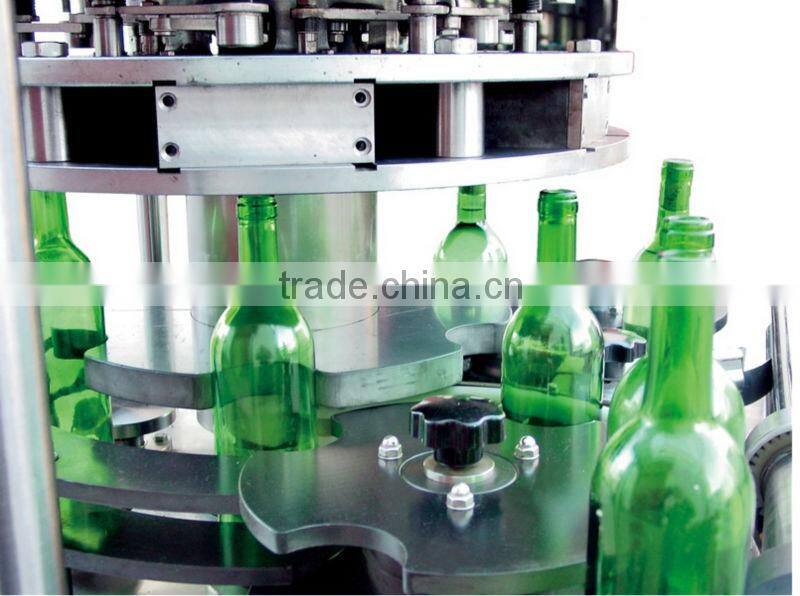 Automatic glass Bottle beverage/wine filling machine