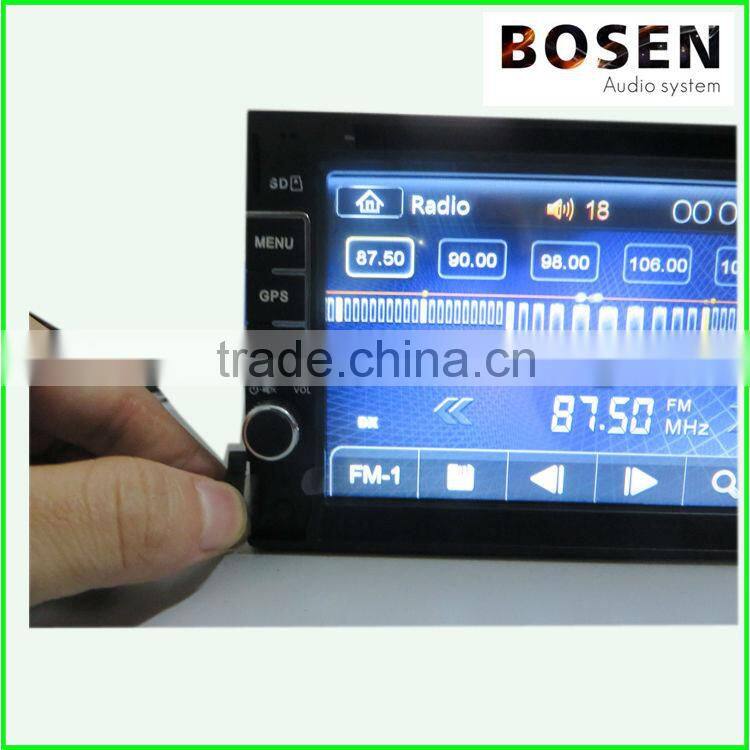 2din car dvd player with GPS TV touch screen