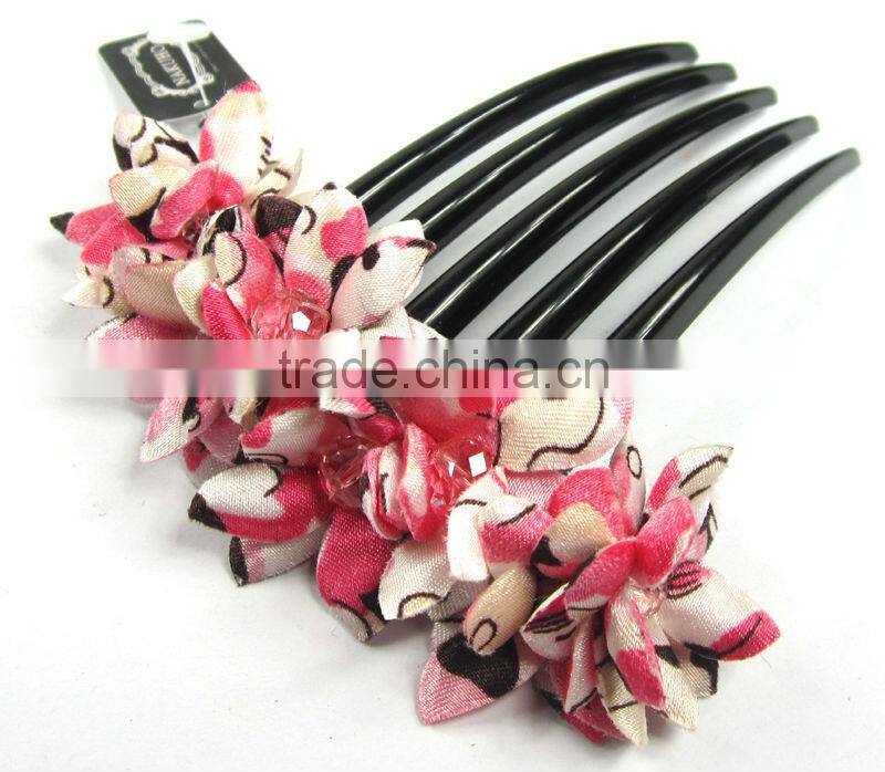 2013 Fashion Hair Accessories Elegant Flower Hair Combs, Crystal Hair Combs