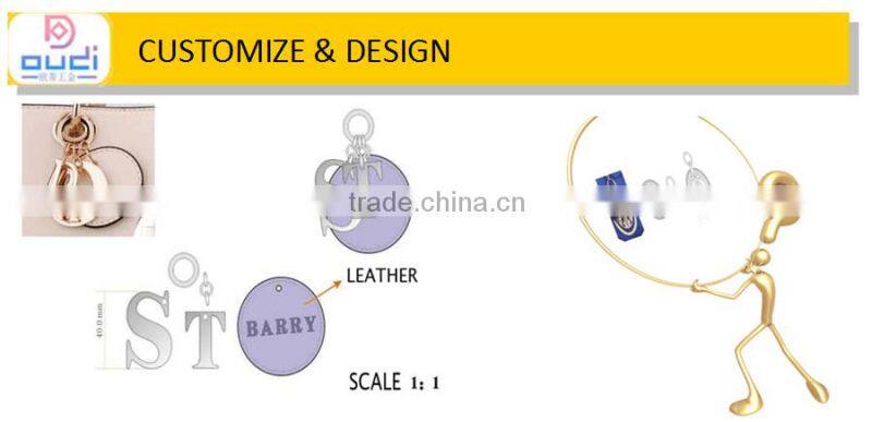 Metal zipper puller custom metal zipper pulls zipper slider for Garments