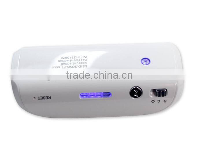 5200mAh Li-ion 18650 cells 3g Wifi router with power bank