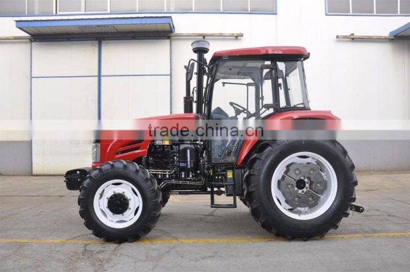 Cheap price130hp tractor with front loader made in china