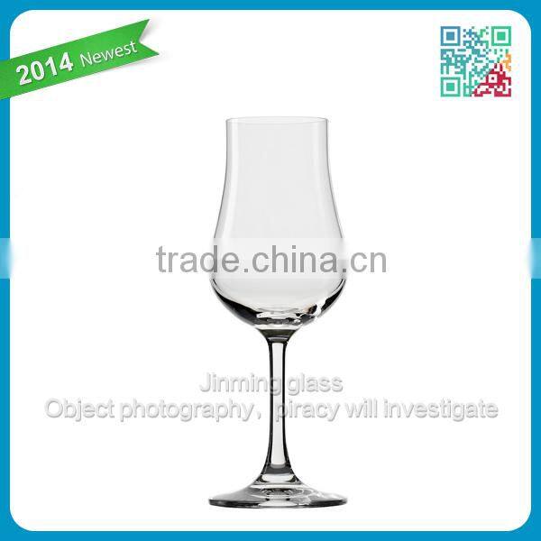 Transparent Egg Shaped Goblet Glasses Promotional Gift Glass Cup Drinking Wine