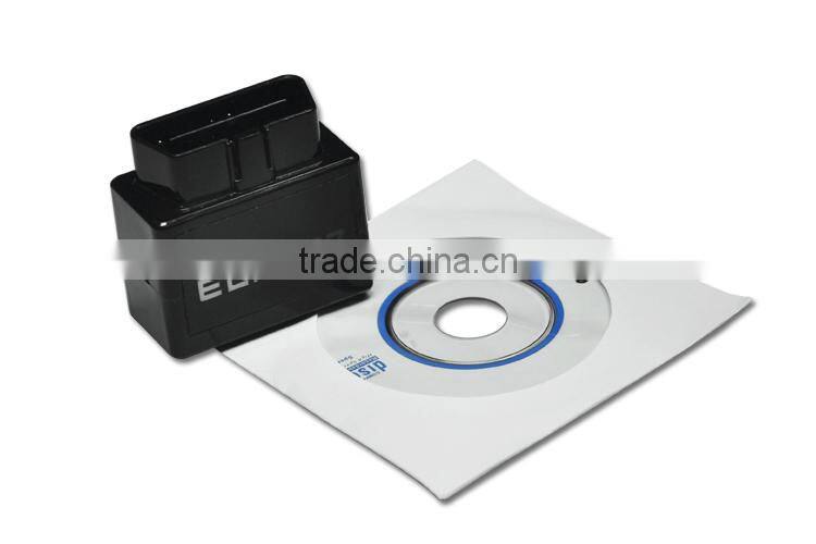 Black Super Mini ELM 327 Bluetooth ELM327 interface Car Diagnostic tool