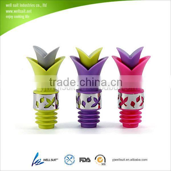 hot sell high quality colorful disk wine pourer