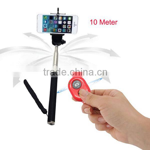 China manufacturer selfie bluetooth remote shutter, shutter release for tripod camera